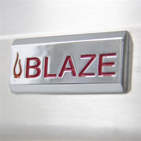 Blaze 32 Inch Stainless Steel Freestanding Charcoal Grill With