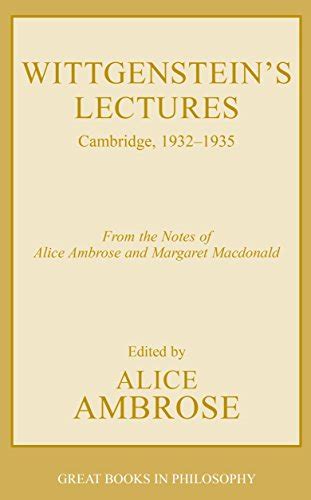 『wittgensteins Lectures Cambridge 1932 1935』｜感想・レビュー 読書メーター