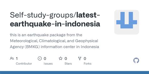 GitHub - Self-study-groups/latest-earthquake-in-indonesia: this is an ...