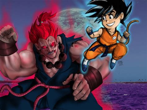 Juanma Rondán Akuma Vs Gokú Angemon