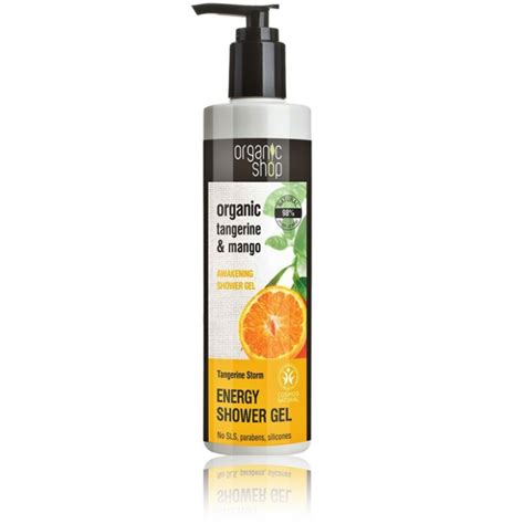 Organic Shop Organic Tangerine Mango Energy Shower Gel