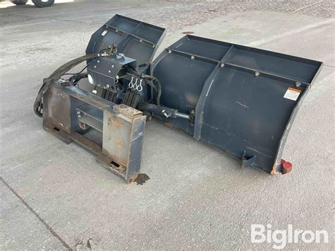 Bobcat 108” Hydraulic Blade Plow Skid Steer Attachment Agriculture