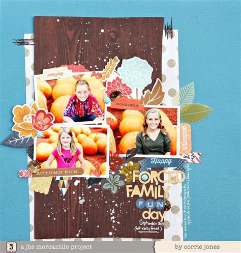 Fall Scrapbook Inspiration