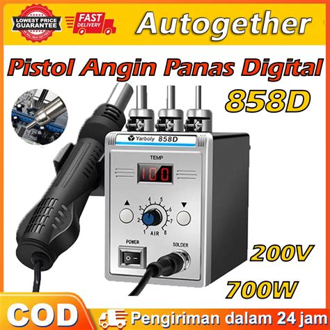 Jual Hot Air Solder Blower D Phone Repair Digital LED Display W AC V DB Soldering