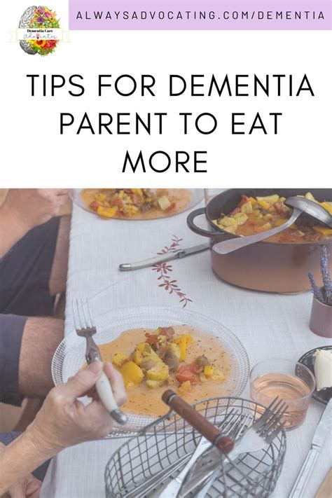 People With Dementia Do Not Always See Their Surroundings Or The Food