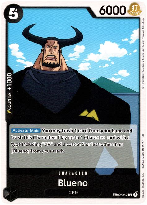 Blueno - EB02-047 C - Anime 25th Collection – Card Cavern Trading Cards