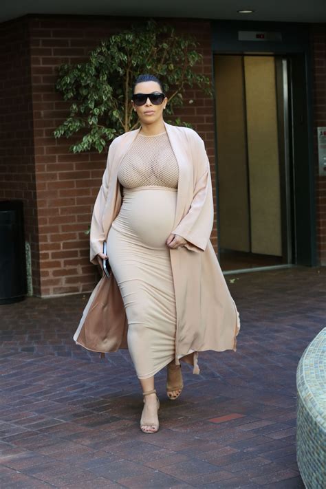 Pregnant Kim Kardashian Out In Beverly Hills 09272015 Hawtcelebs