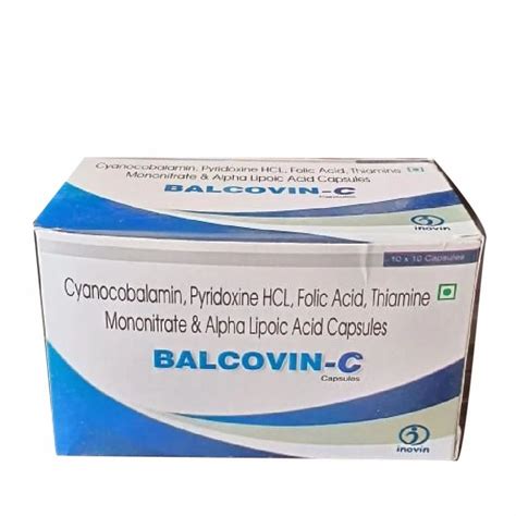 Cyanocobalamin Pyridoxine HCL Folic Acid Thiamine Mononitrate Alpha