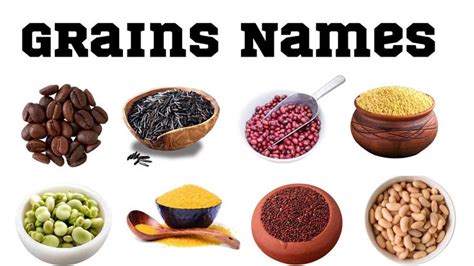 There Are Many Different Types Of Grains In Bowls