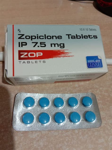 Zopiclone 75mg Tablet For Clinical At ₹ 70stripe In Thane Id