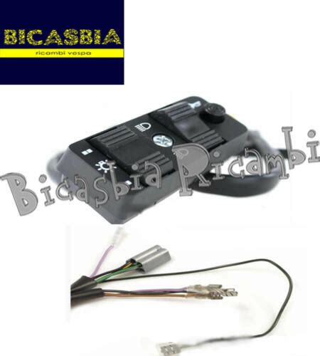 8004 COMMUTATORE DEVIO LUCI LUCE 5 FILI VESPA PX 125 150 200 FRENO A