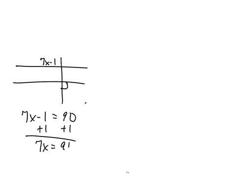 SOLVED II Lines A And B Are Cut By Transversal T Find The Value Of X