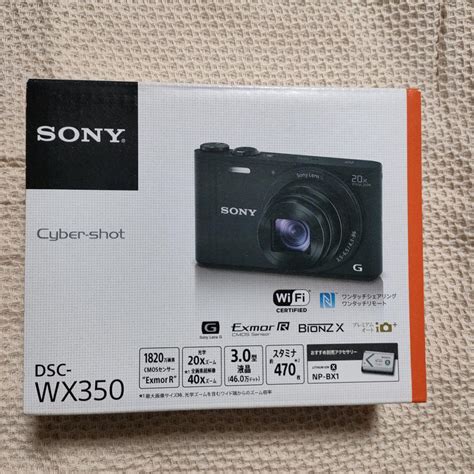 Sony Cyber−shot Wx Dsc Wx350b 最終値下げ コンパクトデジタルカメラ