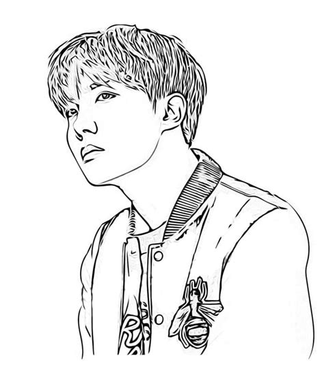 Total Imagen Dibujos Para Colorear De Bts Kawaii Viaterra Mx