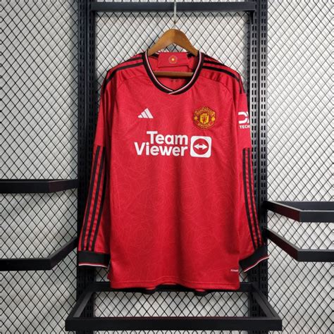 Camiseta Manchester United Primera Equipaci N Manga Larga