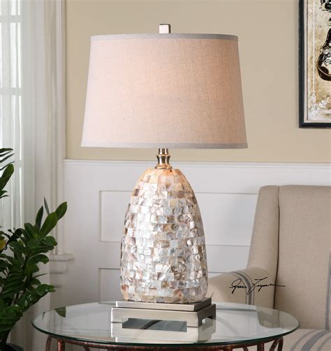 Capurso Capiz Shell Table Lamp by Uttermost - 30" - Fine Home Lamps