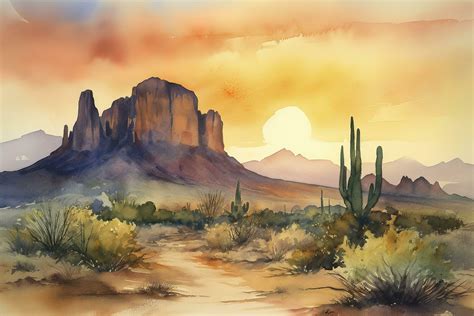 Watercolor Landscape