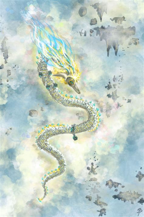 Light Dragon fan art, from Zelda, by Simmering Starfruit Zelda Wallpaper, Zelda Williams, Legend ...