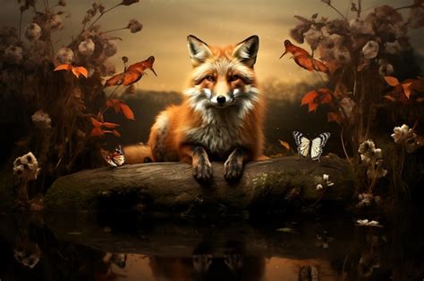 Premium Ai Image Wildlife Reverie A Photographic Dream Wildlife