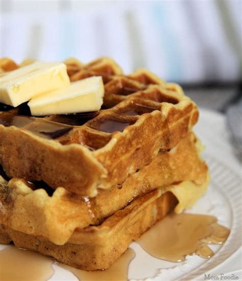 Buttermilk Waffles Mom Foodie