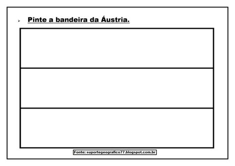 Suporte Geográfico Europa Bandeiras Para Colorir