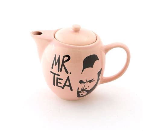 Mr Tea Teapot Mini Personal Teapot T For Tea Lover Etsy Tea