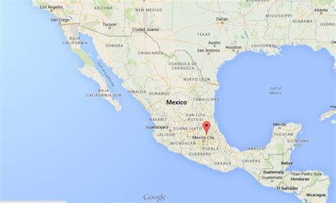 Where Is Pachuca On Map Of Mexico