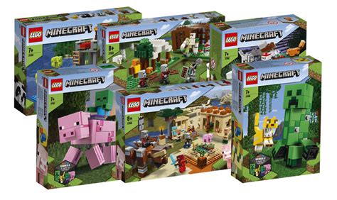 Lego Minecraft Sets Revealed Off