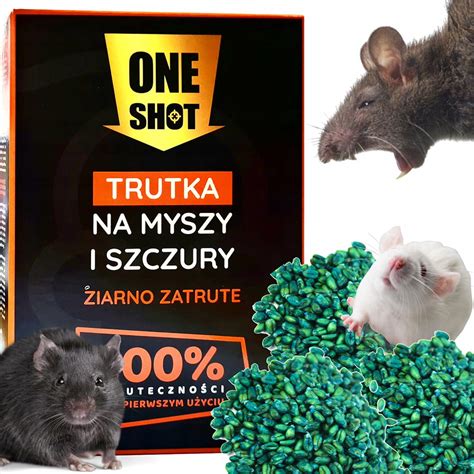 One Shot Na Myszy I Szczury Ziarno Kg Chemi Profesjonalne Rodki