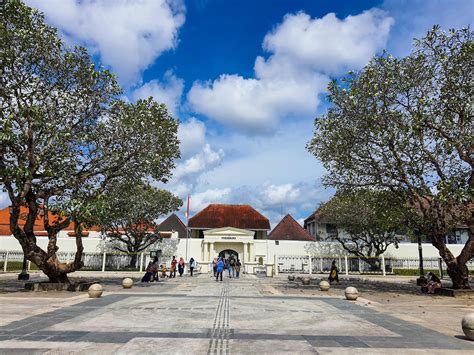 Yogyakarta Indonesia In November The Front Entrance Gate Of The