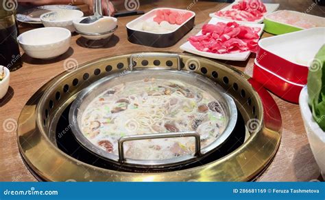 Chinese Spicy Hot Pot Cuisine Stock Video Video Of Fresh Cuisine 286681169