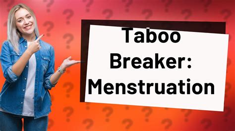 Is Menstruation Still A Taboo In India Youtube