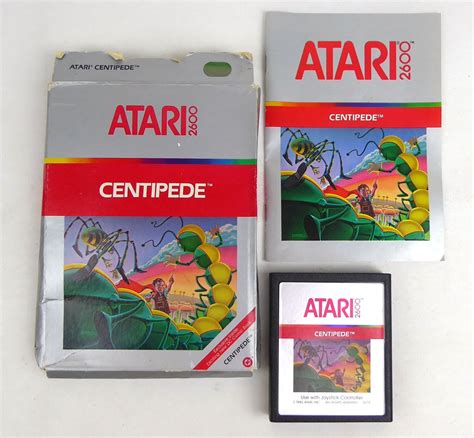 Atari Spiel In Ovp Centipede Silver Label Vcs Ebay