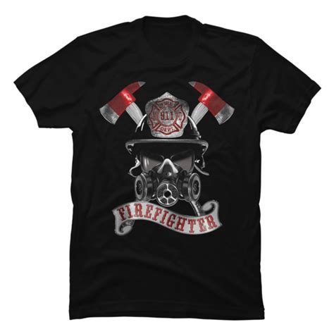 15 Firefighter Shirt Designs Bundle For Commercial Use Part 4