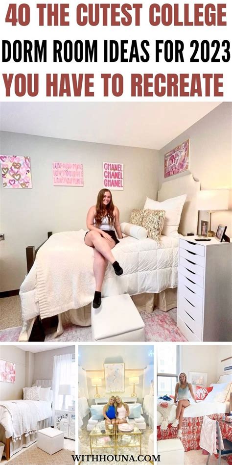 35 Aesthetically Pleasing Dorm Room Ideas For Girls Youll Love With