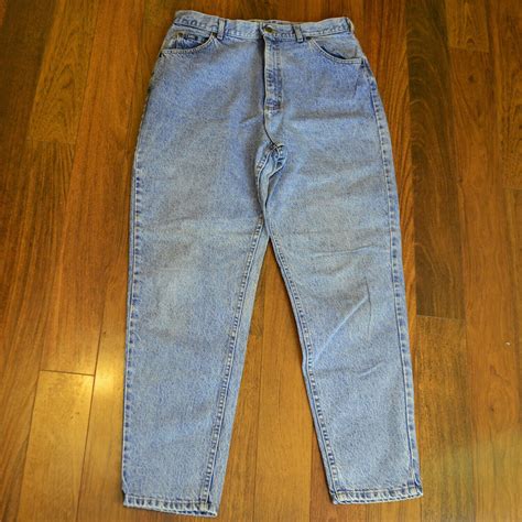 Vintage Lee High Waisted Stone Washed Mom Jeans Size Gem