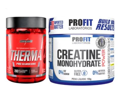 Suplemento Therma Pro Hardcore 60 Caps Creatina Power 150g