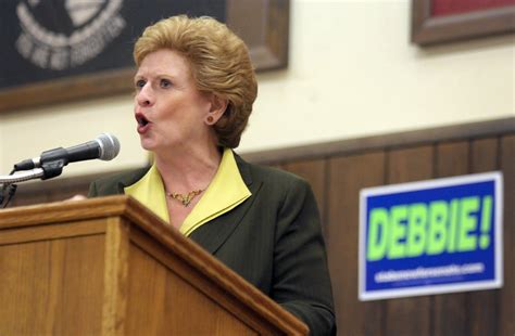 poll stabenows negative job rating   percent mlivecom