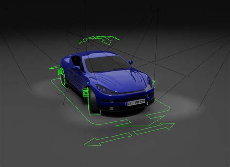 Concept Car Lsd D Model Rigged Cgtrader