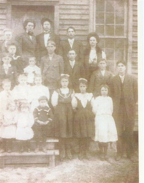 Centerpoint School - circa 1905 - Charlie Wingard