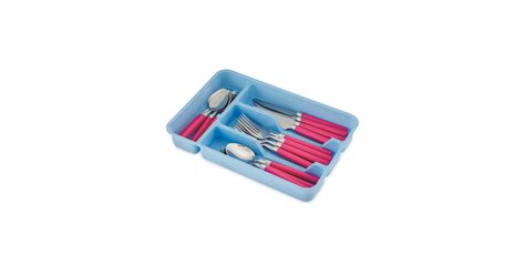 Crofton Bluepink Cutlery Set Aldi Uk