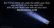 October Bible Verse Of The Day Esv Deuteronomy