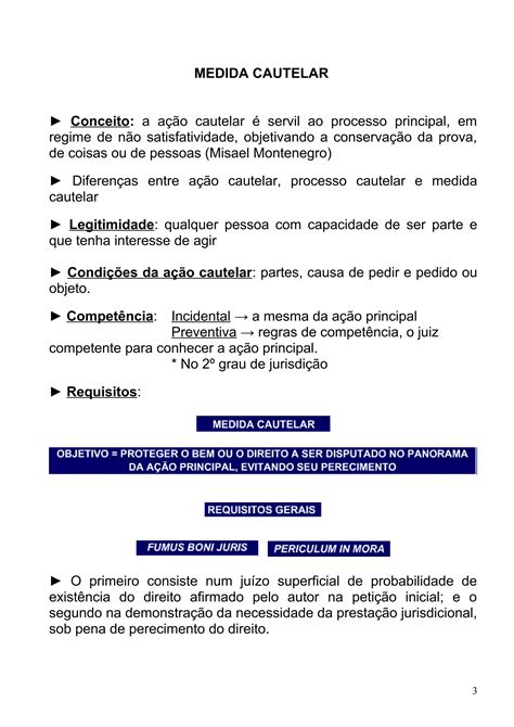 Medidas De Urgênciatutela Antecipada E Medida Cautelar Pdf