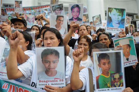 ‘justice For Dengvaxia Victims Abs Cbn News