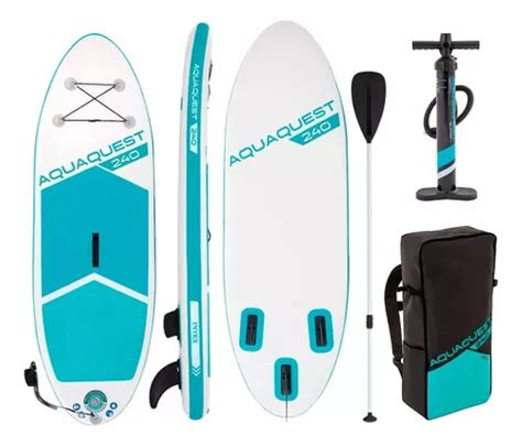 Tabla De Surf Paddle Con Accesorios 244x76x13 90kg Intex Cuotas Sin