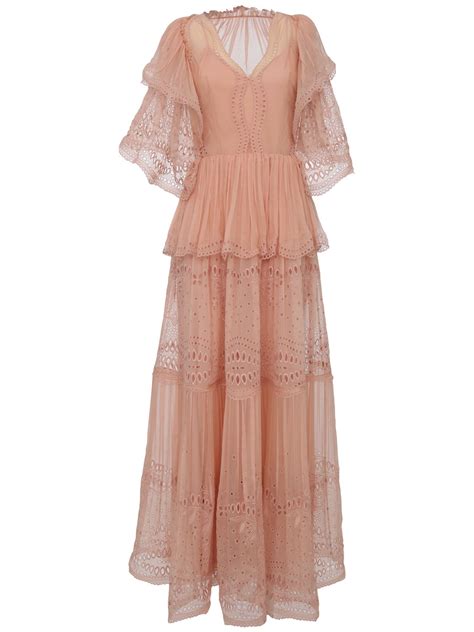 Alberta Ferretti Dress ModeSens Maxi Knit Dress Dress Feminine Dress