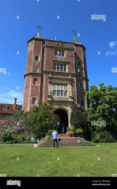 The Tower Sissinghurst Castle Near Cranbrook Kent England Uk Stock