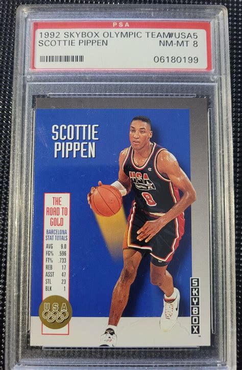 Skybox Olympic Team Scottie Pippen Usa Nm Mt Psa Usa Dream