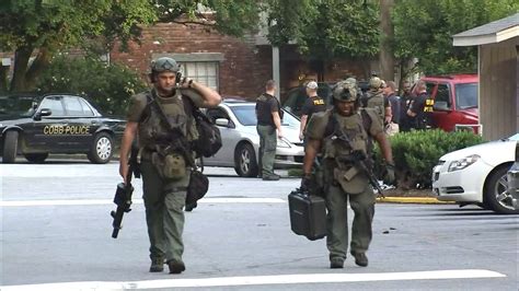 Two People Taken Into Custody After Cobb County Swat Standoff