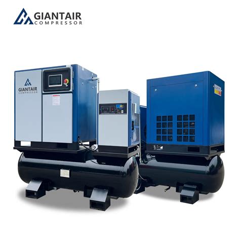 Giantair 7 5kw 11kw 15kw 22kw 37kw Silent Industrial Rotary Screw Air